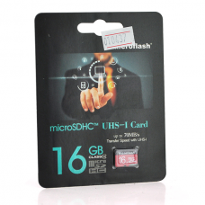 
					Карта пам'яті Microflash Micro SD, швидкість передачі даних 70MB / s, class10, 16G