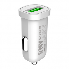 
					Набір 2 в 1 АЗУ With Iphone Cable DC12-24V MY-10, 1 x USB, 5V / 7.5W, Output: 5V / 1.5A, White, Blister- box, Q25