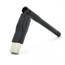 
					Бездротовий мережевий адаптер з антеною 10см Wi-Fi-USB LV / CL-UW07B - 5370, 802.11bgn, 150MB, 2.4 GHz, WIN7 / XP / Vista / 2K / MAC / LINUX, Blister Q