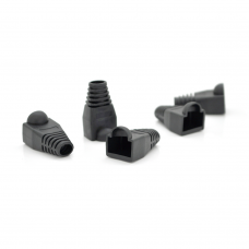 
					Ковпачок ізолюючий Merlion RJ-45 Black Cat.5 (100 шт / уп.) Q100