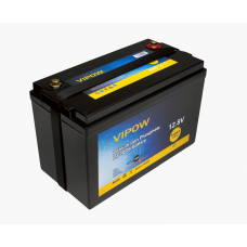 
					Акумуляторна батарея Vipow LiFePO4 12,8V 100Ah з вбудованою ВМS платою 80A