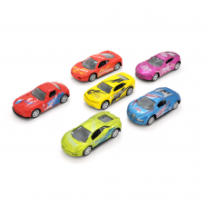 
					Набір дитячих машинок Racing car, в наборі 6 машинок, mixcolor