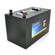 
					Акумуляторна батарея Vipow LiFePO4 51,2V 100Ah з вбудованою ВМS платою 80A