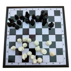 
					Шахи на магніті Magnet Chess, Black/Ivory, Color Box