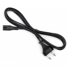 
					Кабель живлення 1.8m, 0.75mm, PC-184/2 CEE7 / 16-C7-1CM8155-1,8, 2 pin (для побутової техніки), Black, OEM Q500