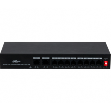 
					8-портовий комутатор з 8 РоЕ портами + 2x RJ45 (10 / 100M) DH-PFS3010-8ET-65