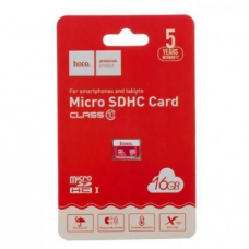 
					Карта пам'яті Hoco microSDHC Class 10 UHS-I, 16GB