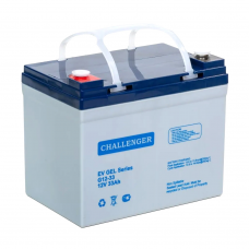 Аккумуляторная батарея CHALLENGER G12-33, GEL 12V 33Ah (230х137х210), Q1
Аккумуляторная батарея CHALLENGER G12-33, GEL 12V 33Ah (230х137х210), Q1