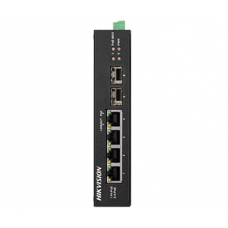 
					8-портовий некерований POE комутатор Hikvision DS-3T0310HP-E/HS, 6x (100Мбіт/с) PoE + 2x (100Мбіт/с) Hi-PoE + 1x (1000Мбіт/с)