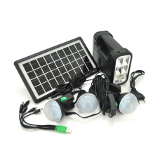 
					Переносний ліхтар 8017A+Solar, Power bank 10000mAh, 1 режим, MP3 плеєр, USB вихід, 3 лампочки, Box