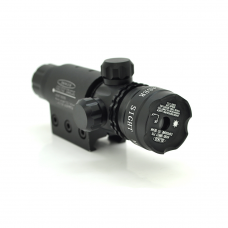 
					Поствольний лазер LL-807 Red, живлення від акумулятора 16340, Box