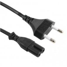 
					Кабель живлення 3.0m, 0.5mm, PC-184/2 CEE7 / 16-C7 2 pin (для побутової техніки), Black, OEM Q360